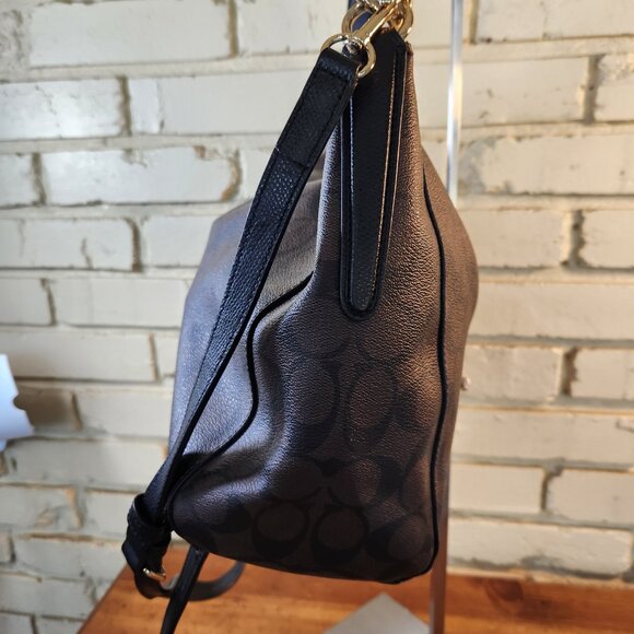 Euc Coach Celeste Signature 2 Way Shoulder Bag Purse - Picture 3 of 13